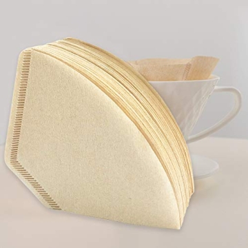 400 Count V60 Filter #2 Unbleached Coffee Filters for Brews