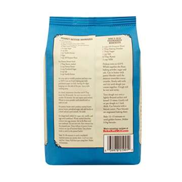 Bob's Red Mill Organic Unbl White Flour, 48 Ounce (Pack of 4)