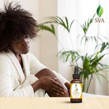 SVA Ginger Essential Oil – Natural Oil for Hair & Aromatherapy