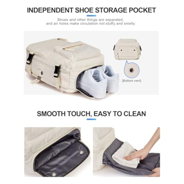 VGCUB Large Travel Work Business Backpack - 40L Functionality