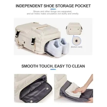 VGCUB Large Travel Work Business Backpack - 40L Functionality