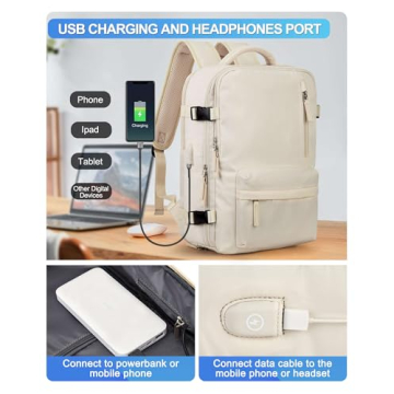 VGCUB Large Travel Work Business Backpack - 40L Functionality