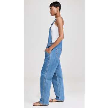 Levi's Women's Vintage Overalls, Foolish Love Blue