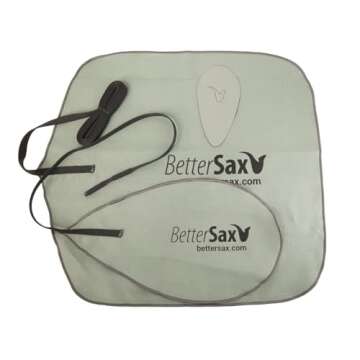 BetterSax Ultimate Alto Saxophone Swab Kit - Premium Microfiber Cleaning Cloths for Alto Saxophones ...
