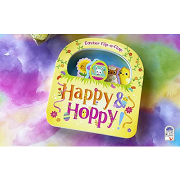 Happy & Hoppy Children's Flip-a-Flap Book for Ages 1-5