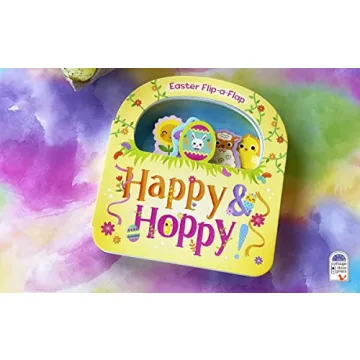Happy & Hoppy Children's Flip-a-Flap Book for Ages 1-5