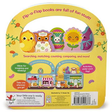 Happy & Hoppy Children's Flip-a-Flap Book for Ages 1-5