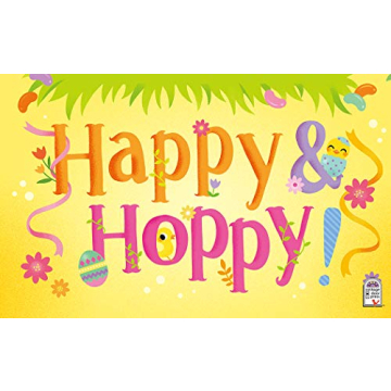 Happy & Hoppy Children's Flip-a-Flap Book for Ages 1-5