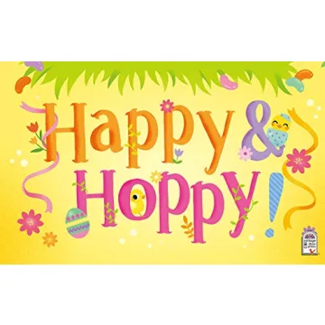 Happy & Hoppy Children's Flip-a-Flap Book for Ages 1-5