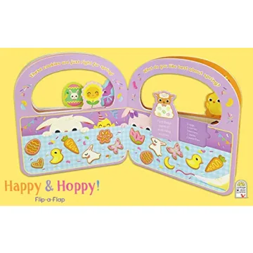 Happy & Hoppy Children's Flip-a-Flap Book for Ages 1-5