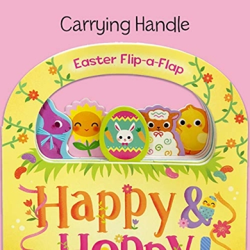 Happy & Hoppy Children's Flip-a-Flap Book for Ages 1-5