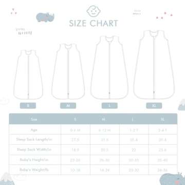 TADO MUSLIN Toddler Sleeping Sack Organic Cotton 100%