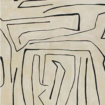 Kelly Wearstler Graffito Pillow Cover in Linen Onyx, Decorative Pillows, Designer Pillows