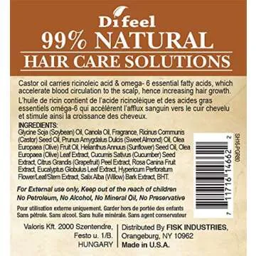 Difeel 99% Natural Moisturizing Hair Care Solutions - Pro-Growth 7.8 ounce