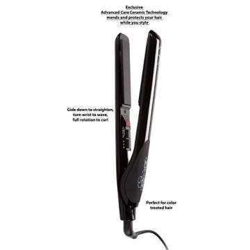 The Bombshell Curl, Wave & Straight Iron with Protective Heat Glove