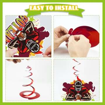 Super Football Party Decorations 2025 Set for Game Day Fun