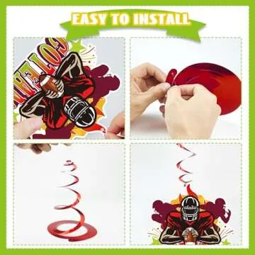 Super Football Party Decorations 2025 Set for Game Day Fun