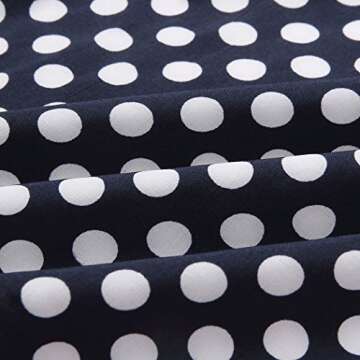 ECOWISH Womens Boho Dress Polka dot Tie Waist Irregular Cocktail Midi Dresses Sleeveless Halter Neck Sexy Sundress S-3XL Blue Small