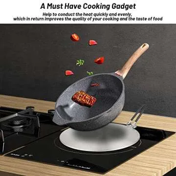 9.45 Inches Heat Diffuser for Induction and Electric Stoves