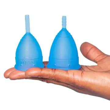 Lunette Menstrual Cup – Best Reusable Period Cup – Wear for 12 Hours and Reuse up to 10 Years, B...