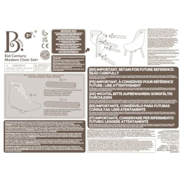 B. Toys B. Spaces Kids Chairs - Mint Green 2-Piece Set