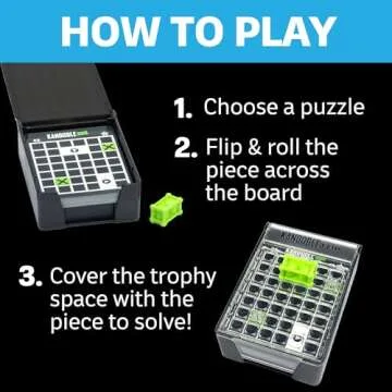 Educational Insights Kanoodle Flip 3-D Brain Teaser Puzzle Game for Kids, Teens And Adults, Featuring 100 Challenges, Ages 7+