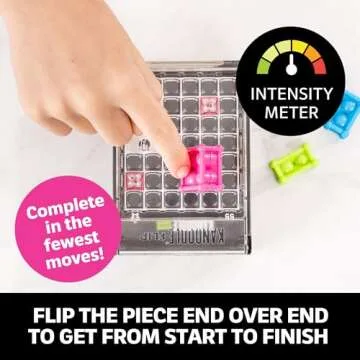 Educational Insights Kanoodle Flip 3-D Brain Teaser Puzzle Game for Kids, Teens And Adults, Featuring 100 Challenges, Ages 7+