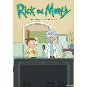 Rick & Morty Complete Seasons 1-3 (DVD,2019)