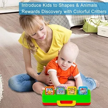 YEEBAY Interactive Pop Up Animals Toy for Kids Ages 9-18 Months
