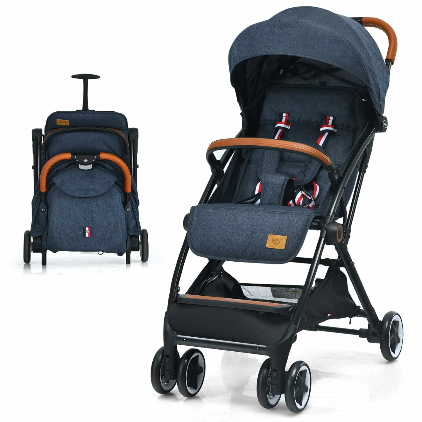 BABY JOY Lightweight Compact Baby Travel Stroller