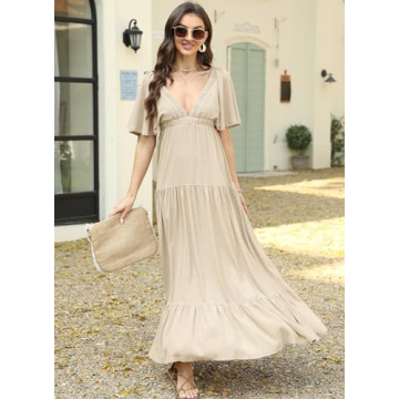 Stylish Kikibell Maxi Dresses for Women Summer Weddings