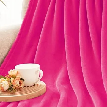 Soft Fleece Throw Blanket for All Season Comfort