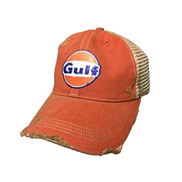 Gulf Distressed Vintage Adjustable Snapback Hat - Iconic Style