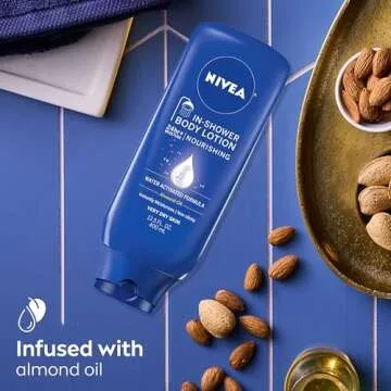 NIVEA Nourishing In Shower Body Lotion for Dry Skin