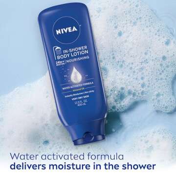 NIVEA Nourishing In Shower Body Lotion for Dry Skin