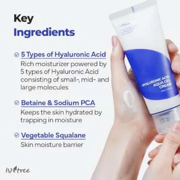 IsNtree Hyaluronic Acid Aqua Gel Cream - Hydrating Moisturizer