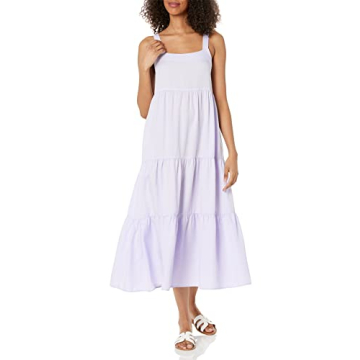 Stylish The Drop Women's Britt Maxi Dress in Dusty Purple