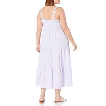 Stylish The Drop Women's Britt Maxi Dress in Dusty Purple