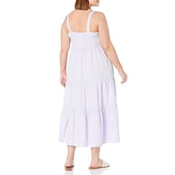 Stylish The Drop Women's Britt Maxi Dress in Dusty Purple