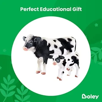 Boley Farm Animal Figurines - 15 Fun Plastic Toys for Kids