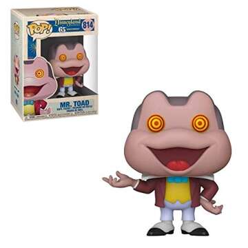 Funko Pop! Disney: Disney 65th - Mr. Toad with Spinning Eyes Vinyl Figure (Bundled with Pop Box Protector Case)