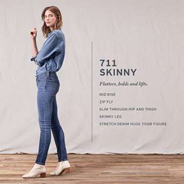 Levi's Women's 711 Skinny Jean