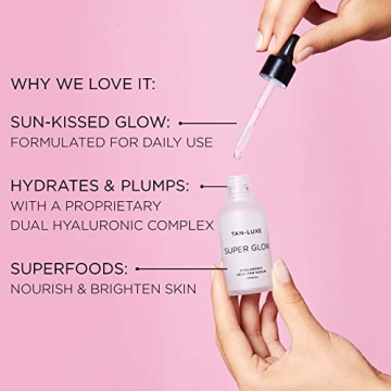 TAN-LUXE Super Glow Kit - Hyaluronic Self Tanning Serums 180ml