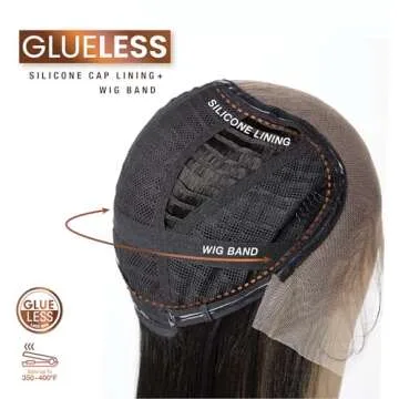 Sensationnel Bare lace 13x6 wigs - unit 2 lacefrontal glueless synthetic 180 degree preplucked hairline (1B OFFBLACK)