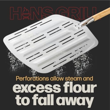 Hans Grill Pizza Peel PRO for Perfect Homemade Pizza