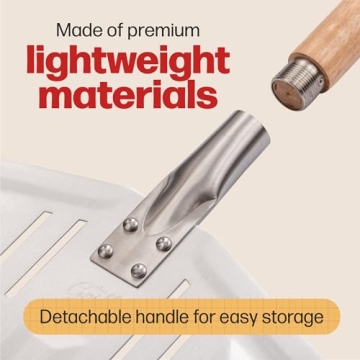 Hans Grill Pizza Peel PRO for Perfect Homemade Pizza