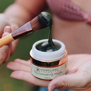Honey Girl Organics Rejuvenating Mask - Natural Skin Care