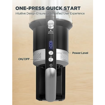 Eureka Cordless Vacuum Cleaner with Powerful Suction and LED Lights