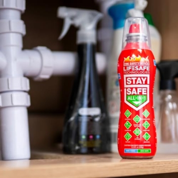 StaySafe Portable Fire Extinguisher - Compact & Effective