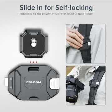 ULANZI F38 Quick Release Camera Clip for Backpacks